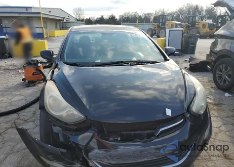 2012 Hyundai Elantra Gls from USA, damaged, VIN 5NPDH4AE6CH138371